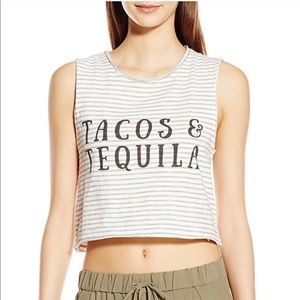 Minkpink Tacos and Tequila Crop Top